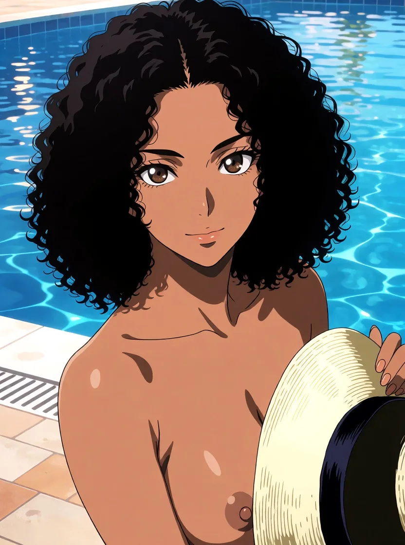 Noa - Quiet anime kuudere AI girlfriend who shows love through actions.